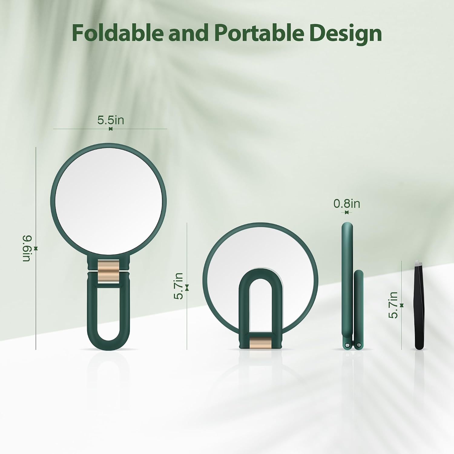 Detalle de B Beauty Planet Hand Mirror, 30X Magnification