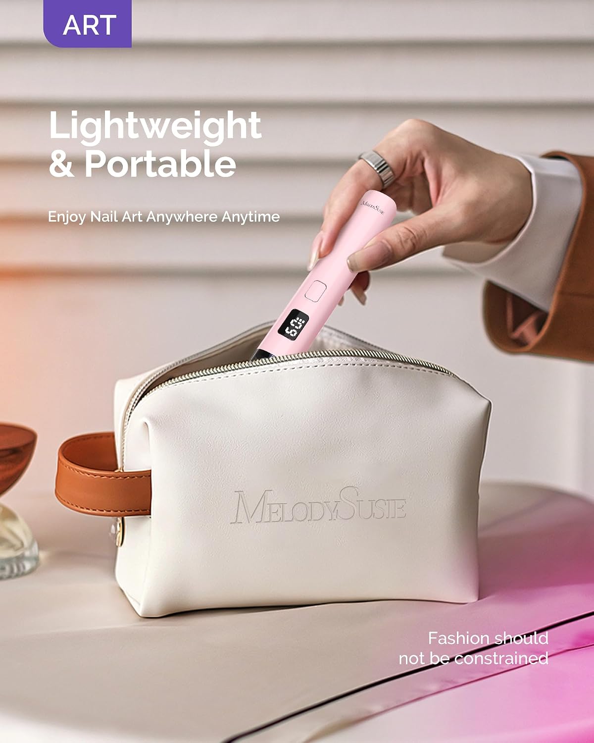 Thumbnail 4 de MelodySusie P-ART01G 3W cordless UV nail lamp
