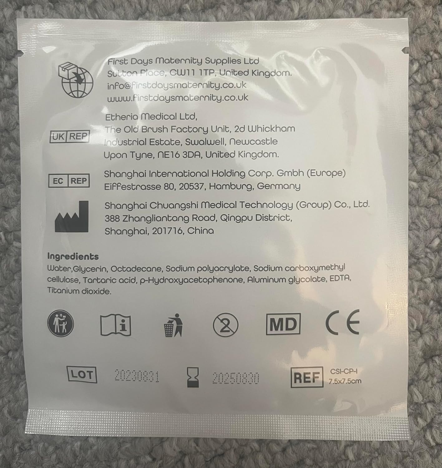 Thumbnail 5 de First Days Maternity Hydrogel Breast Pads Pack of 10