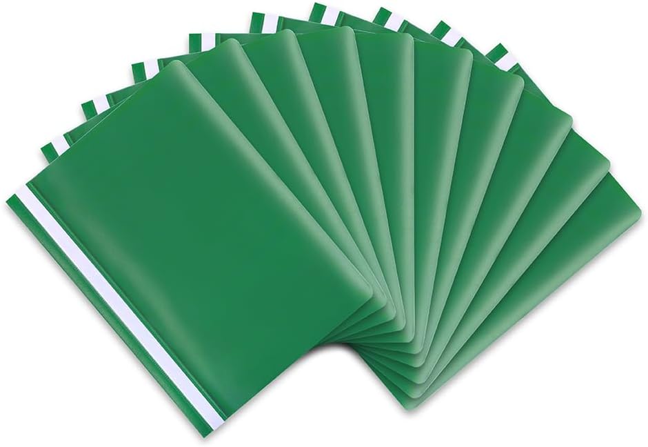Detalle de Hamelin A4 Green Polypropylene Project Folders – Pack of 25