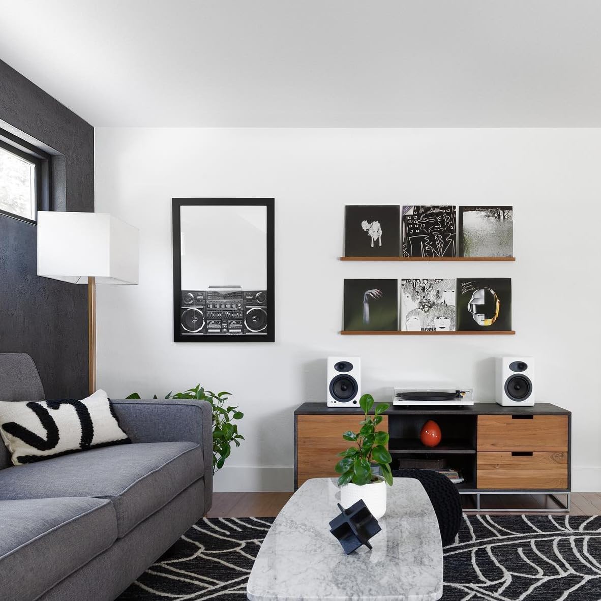 Thumbnail 5 de Audioengine A5 : enceintes de bibliothèque amplifiées Home Cinéma / Studio (150 W, Bluetooth aptX-HD)