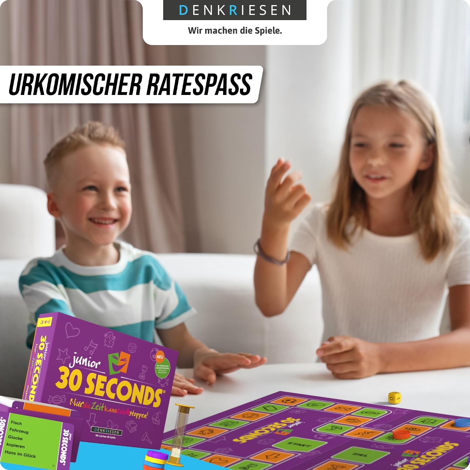Detalle 2 de DENKRIESEN 30 Seconds Junior Partyspiel ab 7