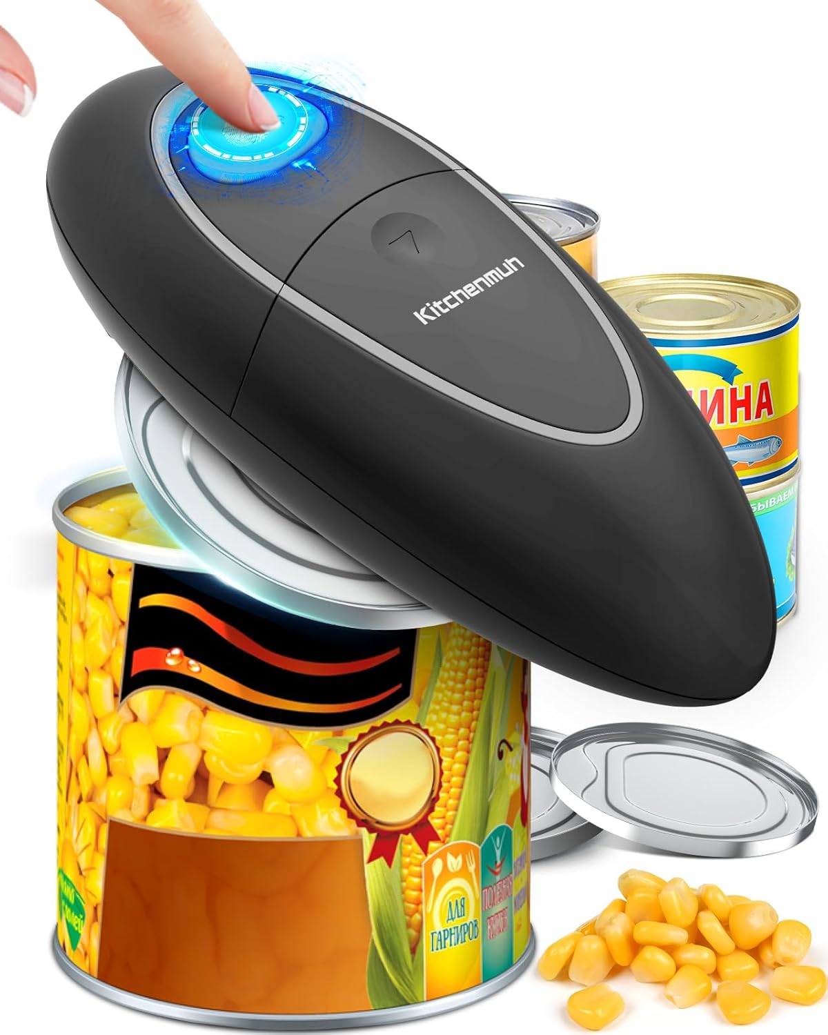Detalle de One Touch Electric Can Opener for Seniors