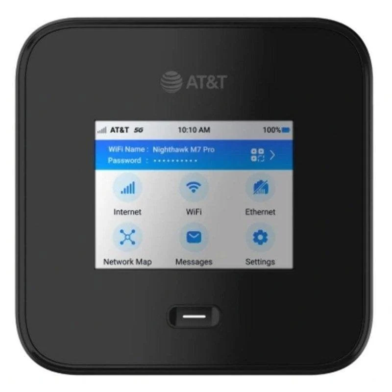 Detalle de Netgear Nighthawk M7 Pro 5G WiFi 6: router móvil tribanda para profesionales