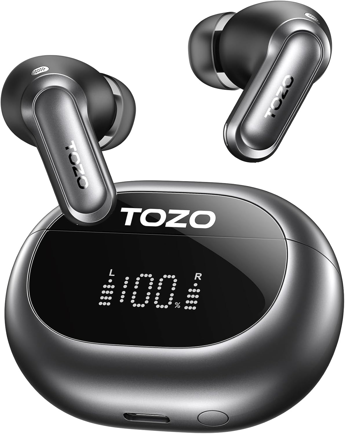 Detalle de TOZO NC20 Active Noise Cancelling Wireless Earbuds (IPX8, LDAC, 80H playtime)