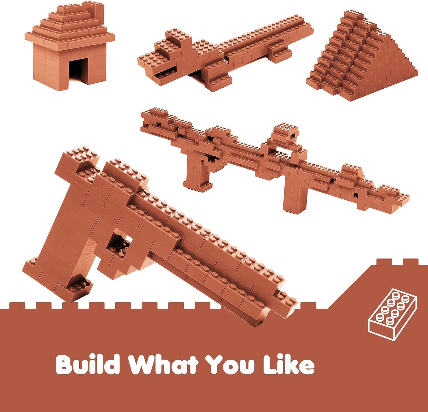 Detalle de Lekebaby Building Bricks 200-Piece Set