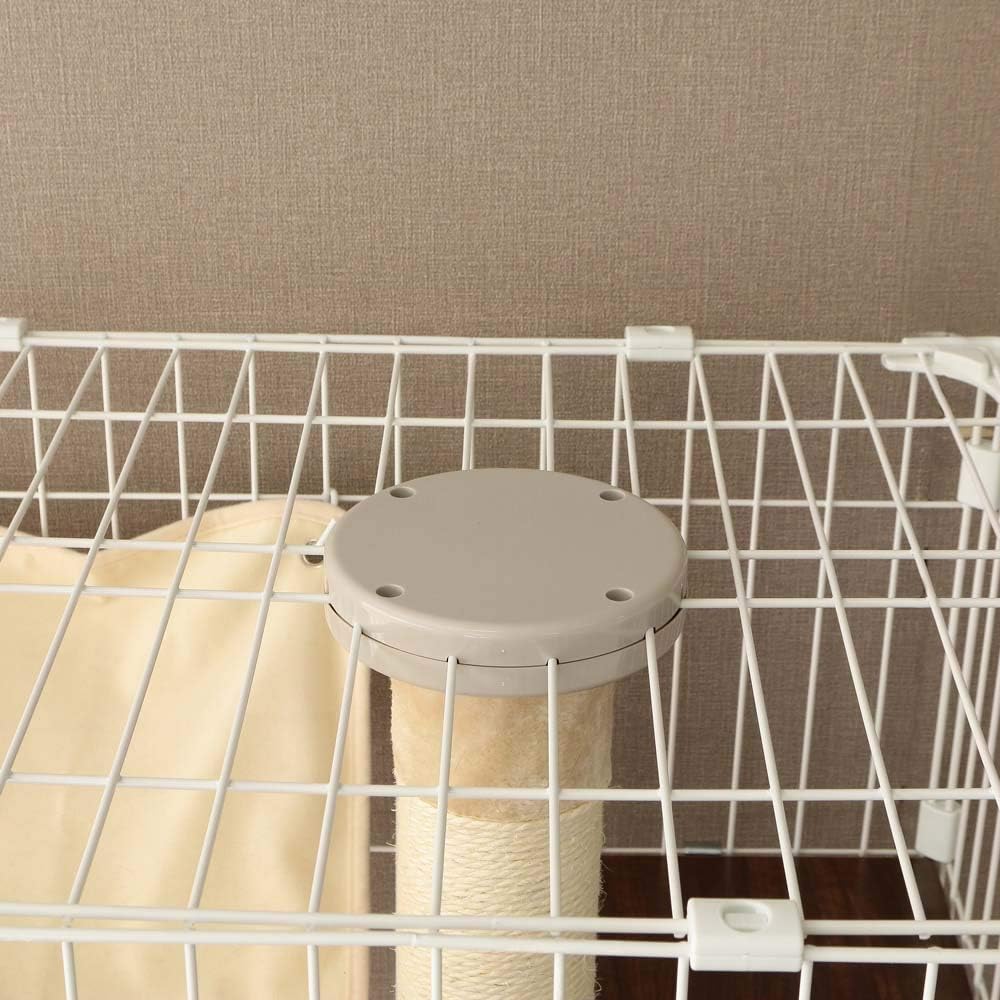 Detalle 2 de アイリスオーヤマ PCLC-P530 キャットタワー付ケージ用爪とぎポール 麻縄・高さ157cm