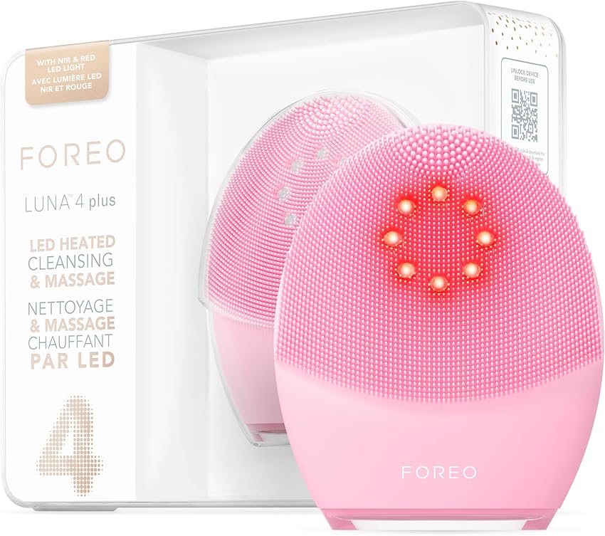 Detalle de FOREO LUNA 4 plus cepillo limpieza facial