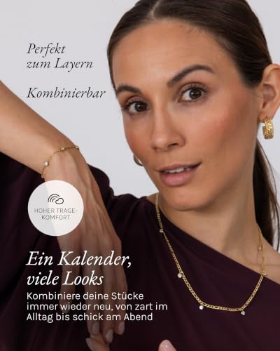 Detalle de Purelei Schmuck-Adventskalender Gold