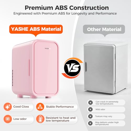 Thumbnail 5 de YASHE Mini Fridge 6 Litre / 8 Can Portable Thermoelectric Cooler (Pink)