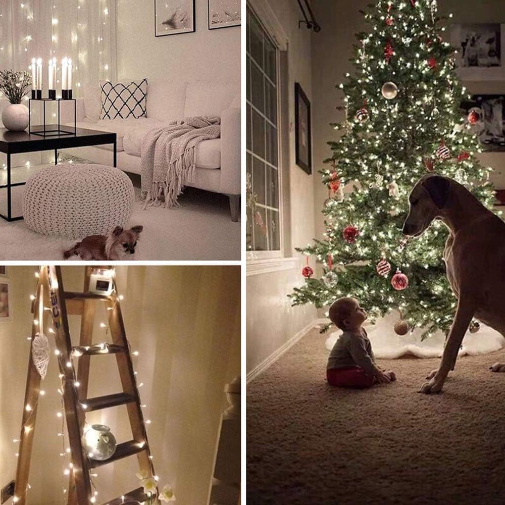 Detalle 2 de VTECHOLOGY Christmas string lights, 200 LEDs