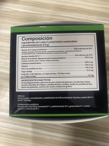 Detalle de Probiotici per Cani Bieyoc: Gommosi probiotiche con enzimi digestivi per supportare intestino, immunità e salute generale