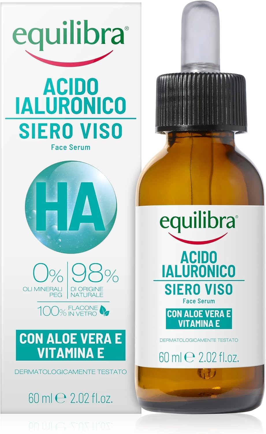 Detalle de Equilibra Siero Viso Acido Ialuronico 60 ml 💧