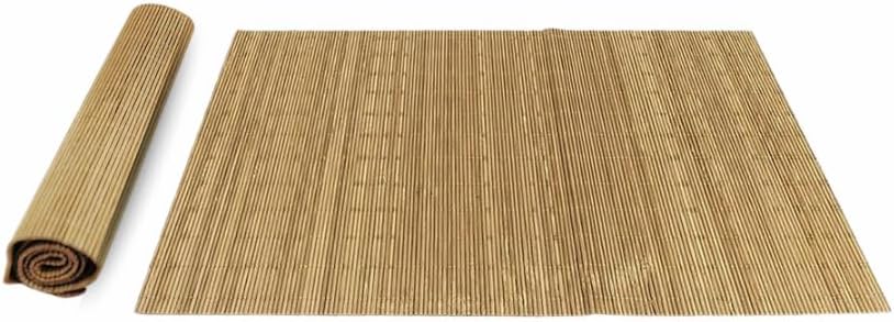 Detalle de PARENCE Woven Bamboo Table Mats, Set of 3, 30 x 45 cm