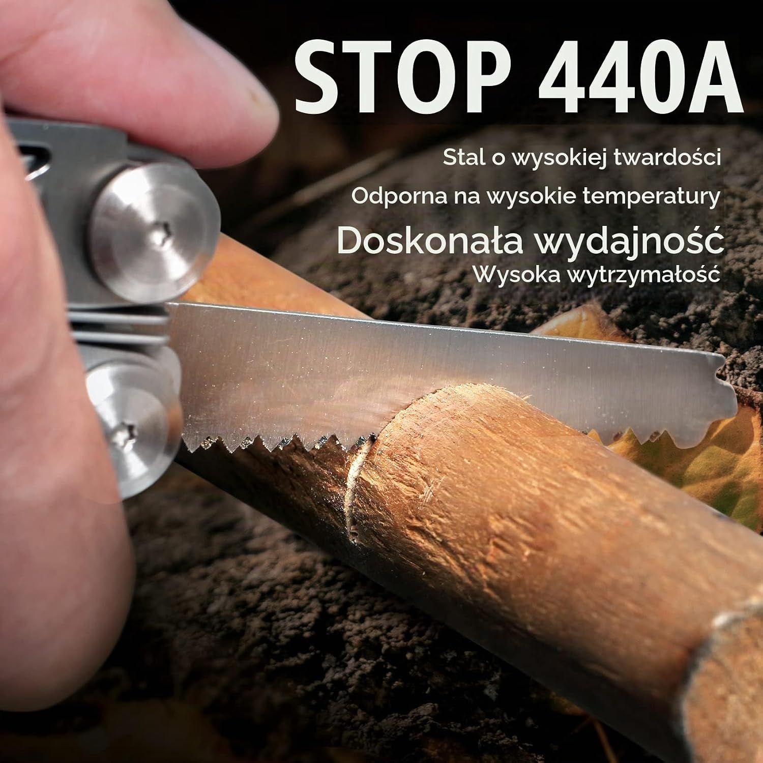 Detalle 2 de MIAOKE 23 In 1 Multi-Tool – stalowe narzędzie wielofunkcyjne 23 w 1