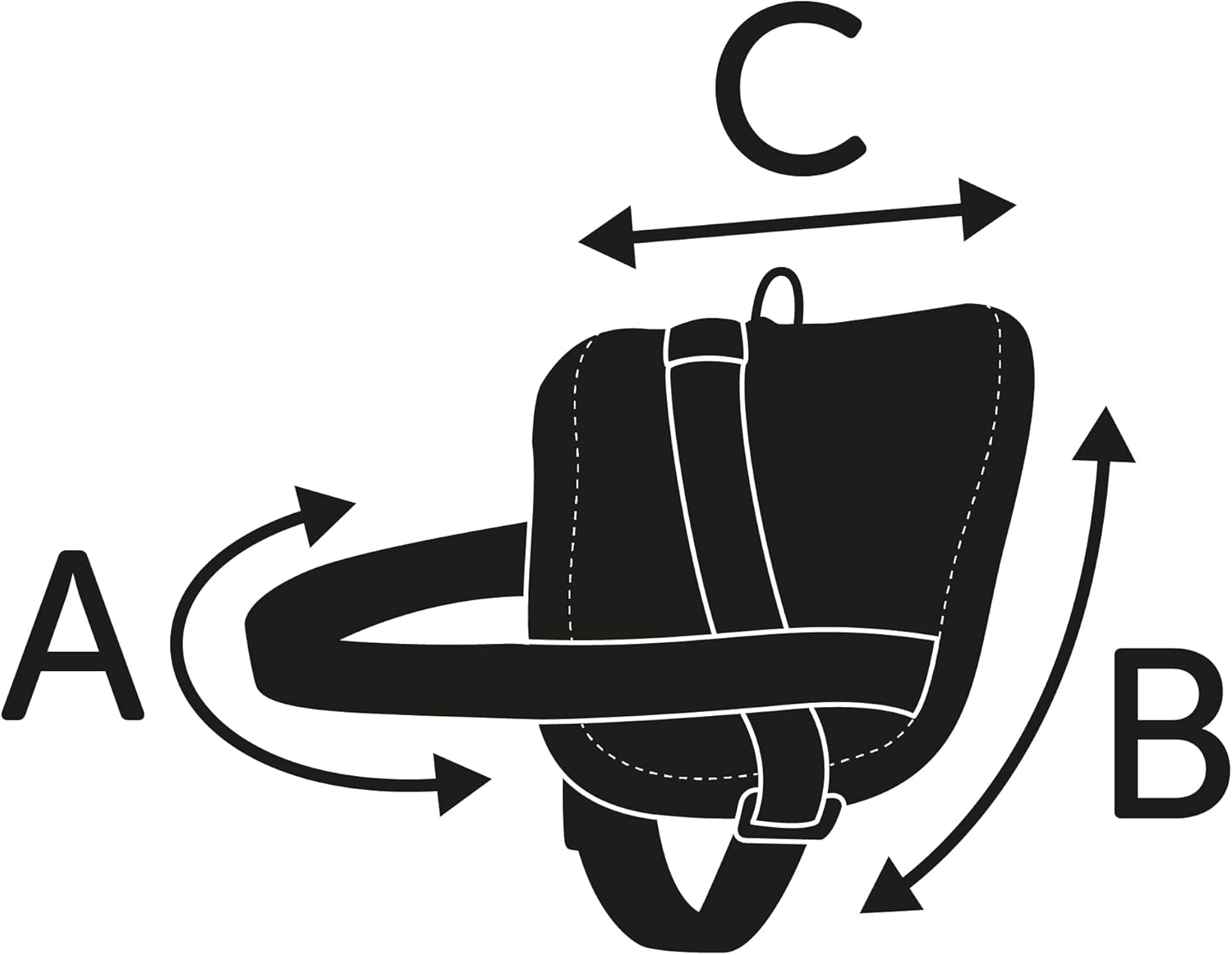 Thumbnail 3 de Hundegeschirr Eeny Meeny Blau XS bis 22 cm