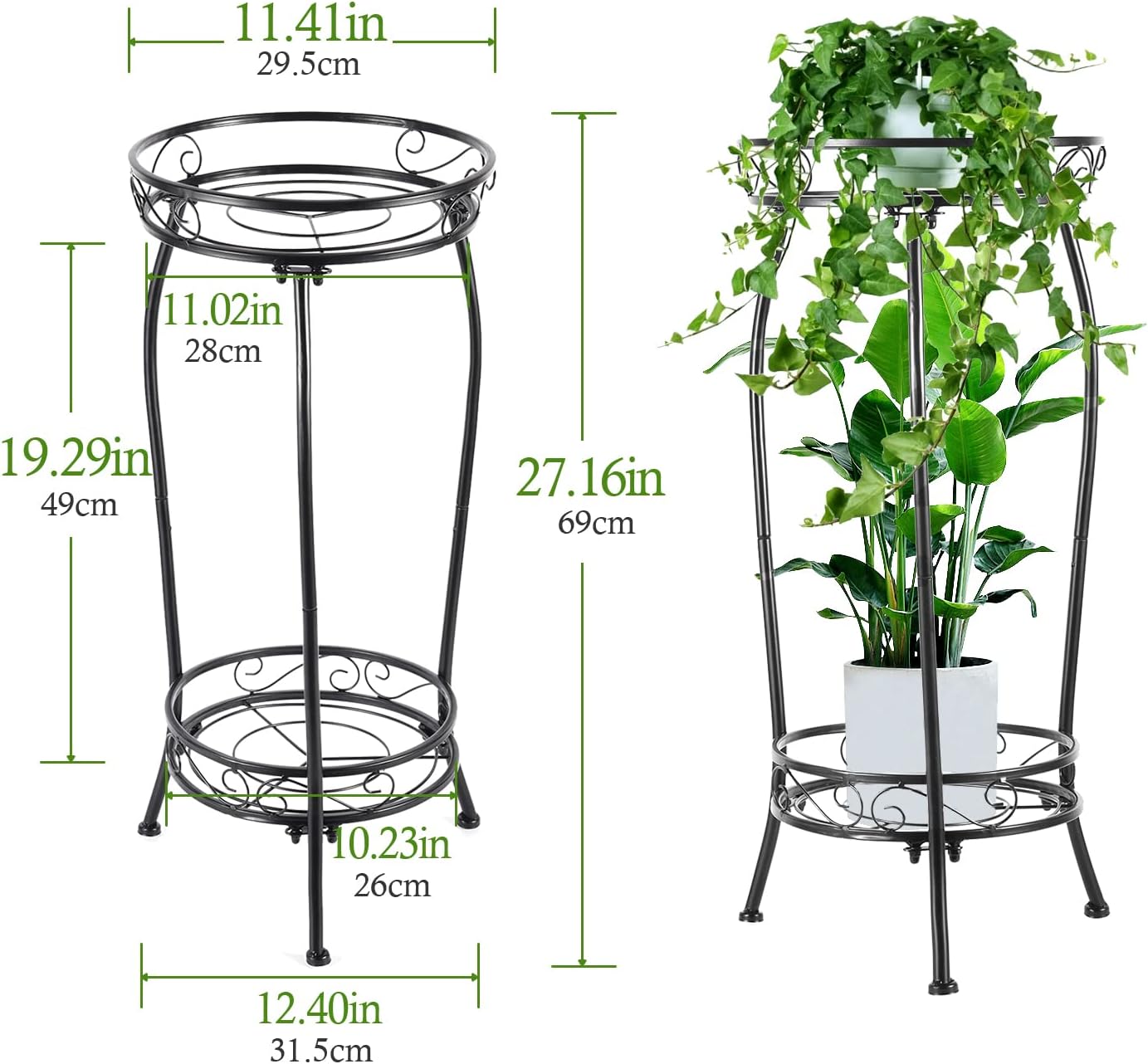 Detalle 2 de Kavlium Plant Stand 27.1-Inch