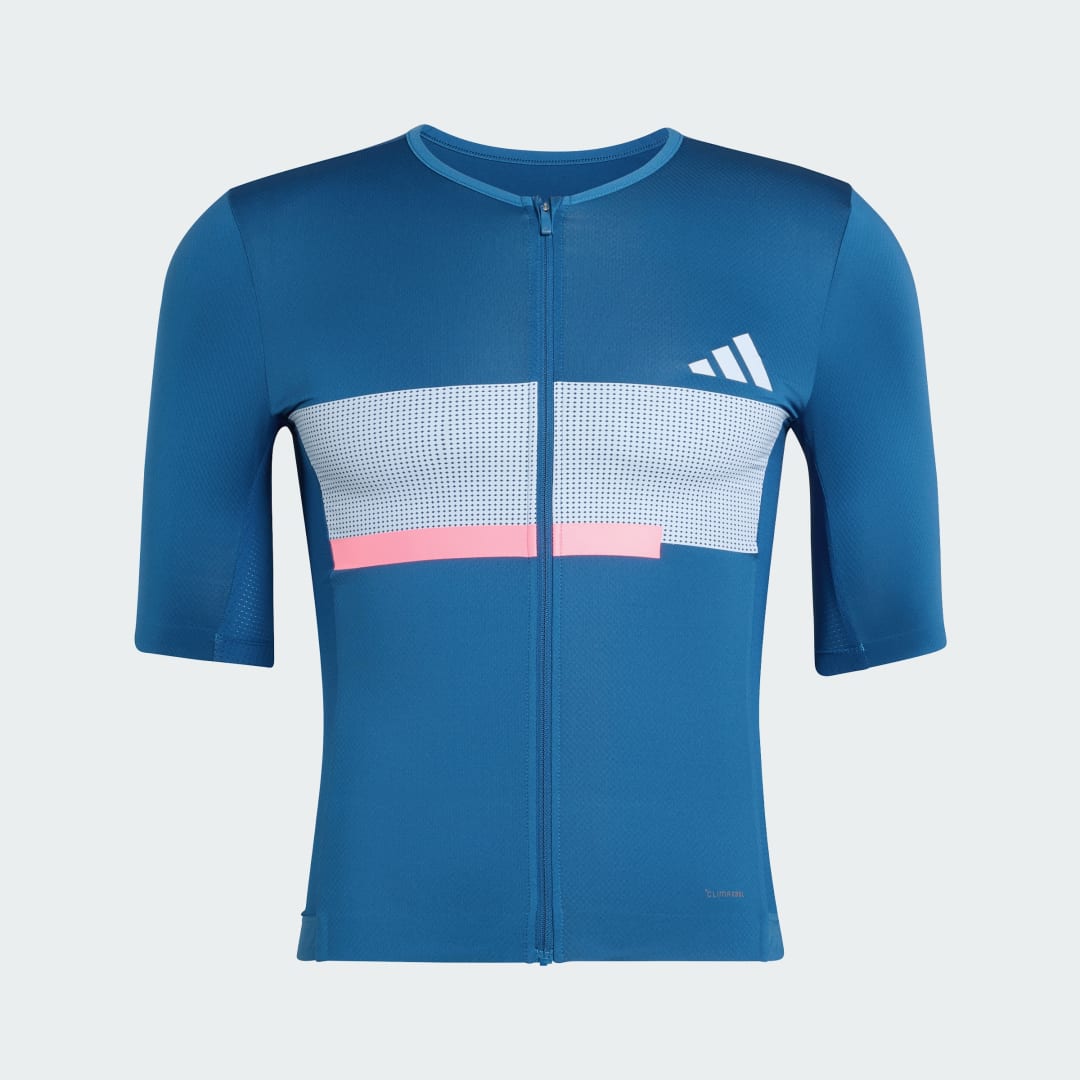 Detalle 2 de MAILLOT DE CICLISMO TEMPO NEO HERITAGE de Adidas: comodidad y estilo para tus salidas