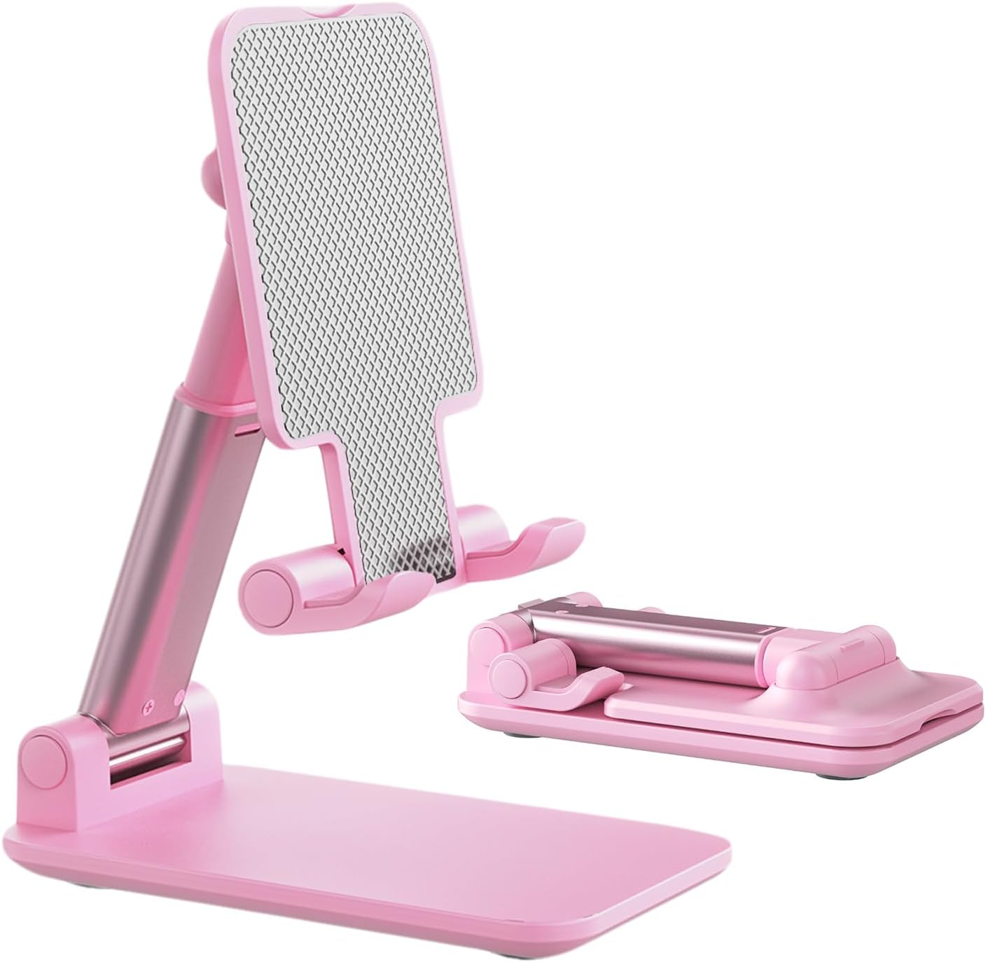 Detalle de OGMAPLE Sakura Pink Foldable Phone Stand for Devices Under 8 Inches