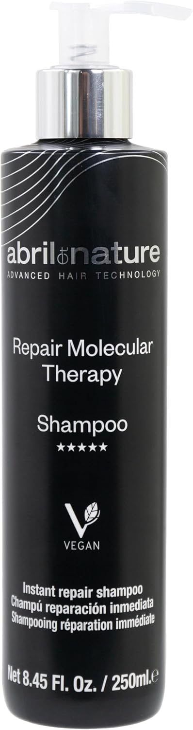 Detalle de abril et nature - Shampoo Professionale Molecular Therapy per Capelli Danneggiati, 250 ml