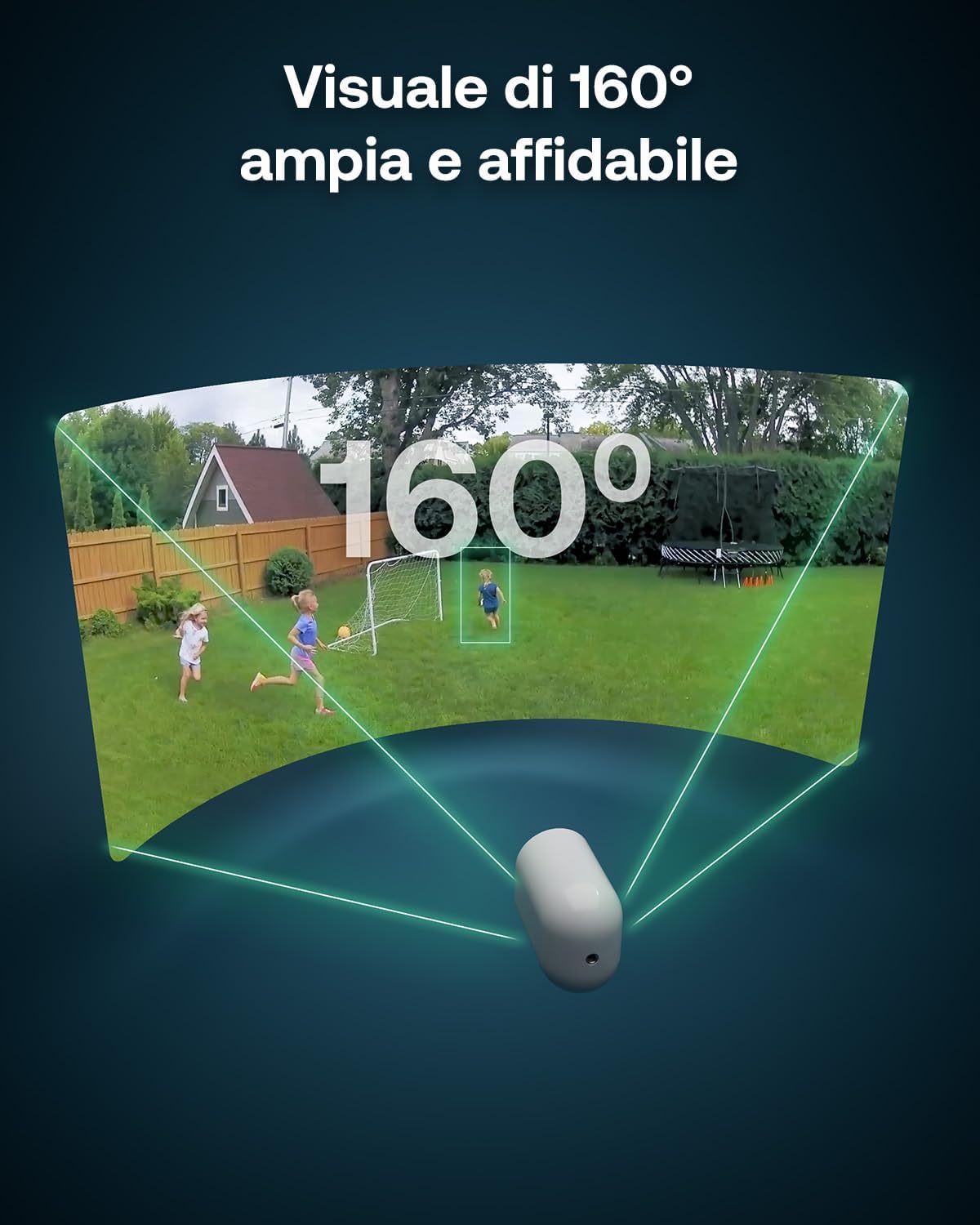 Thumbnail 6 de Arlo Pro 6 Telecamera WiFi esterna senza fili 2K+ HDR con visione notturna a colori e rilevamento AI