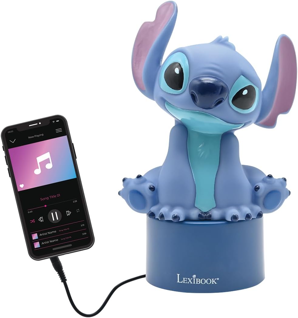 Thumbnail 3 de Lexibook Disney Stitch NS01DLXB night light with speaker, colour-changing LED