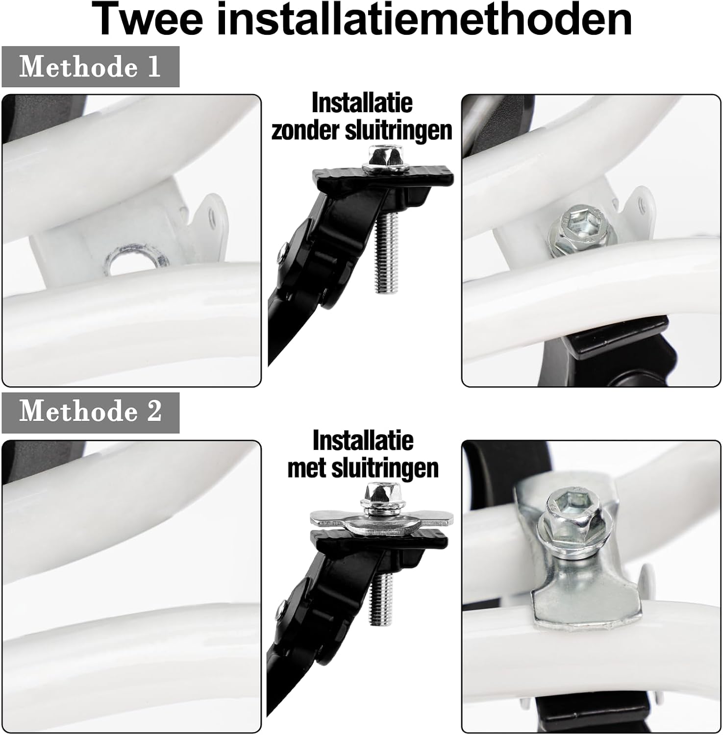 Thumbnail 4 de CYFIE verstelbare fietsstandaard van aluminium, 4 cm verstelbaar met antislipvoet