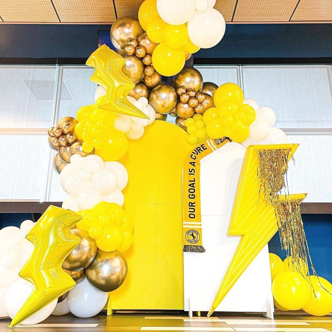 Detalle 2 de Kelfara Yellow 12 Inch Latex Balloons