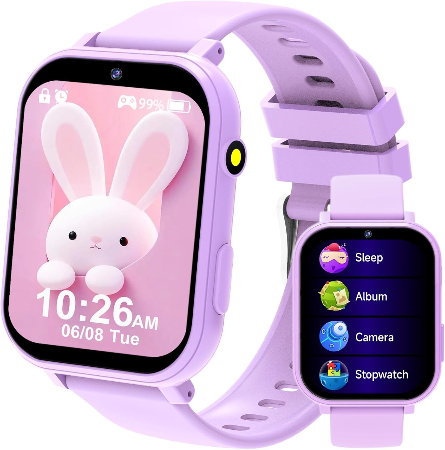 clleylise Smart Watch for Kids 300mAh