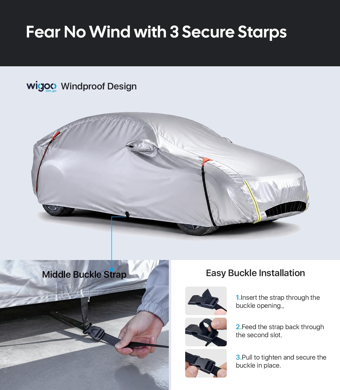 Thumbnail 6 de Wigoo Tesla Model Y Car Cover 2020-2026