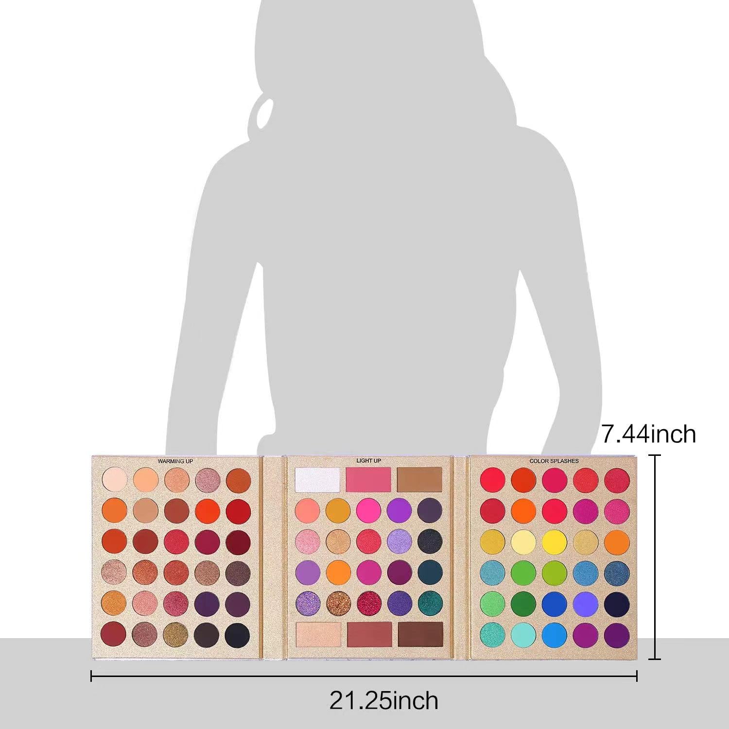Thumbnail 4 de UCANBE 6972448260008 Pretty All Set 86-Color Makeup Palette with Face Powders