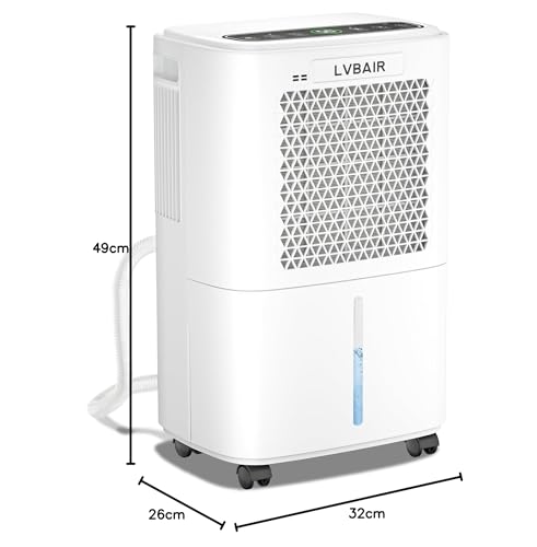 Thumbnail 9 de LVBAIR Deshumidificador eléctrico de 12 l/día: compacto, inteligente y versátil para hogares pequeños