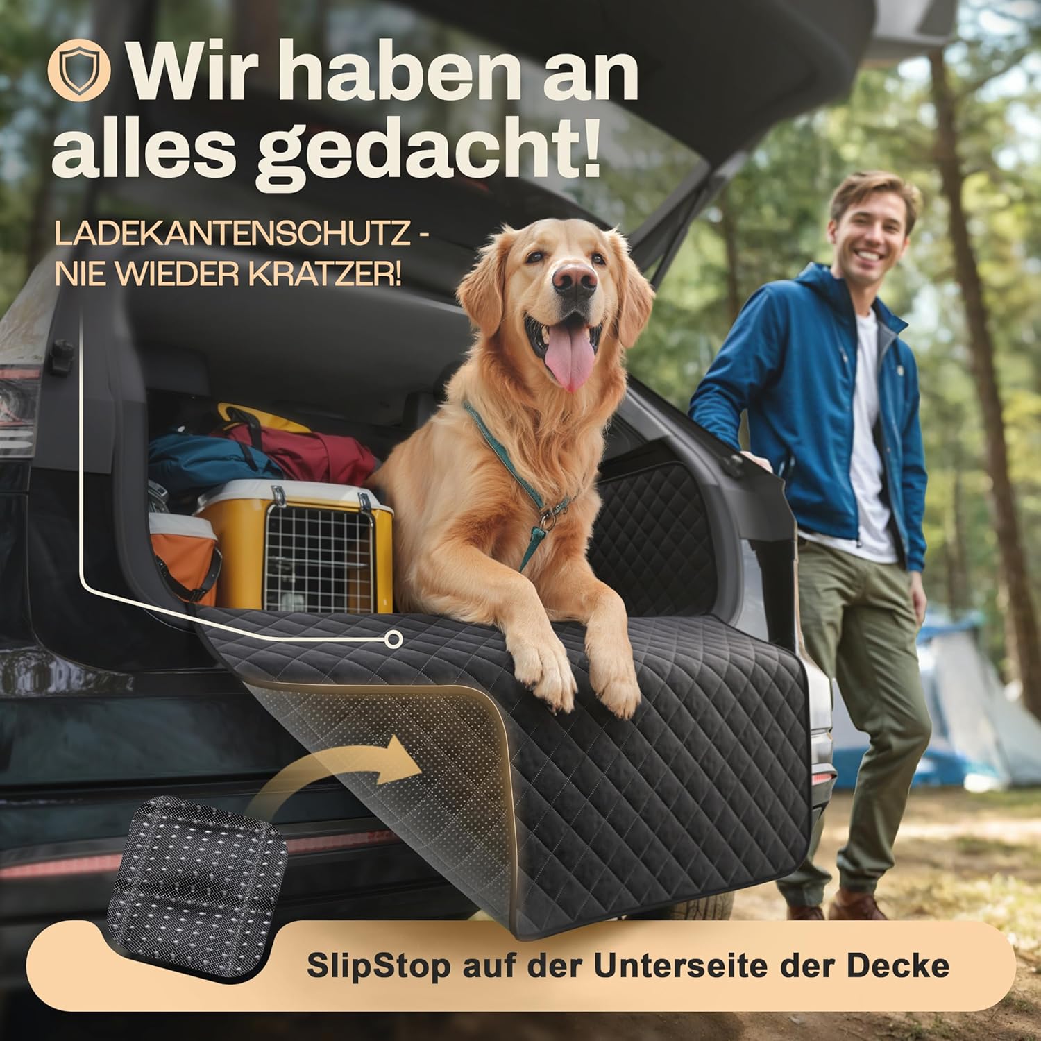 Thumbnail 6 de HELDENWERK Kofferraumschutz Hund Universal