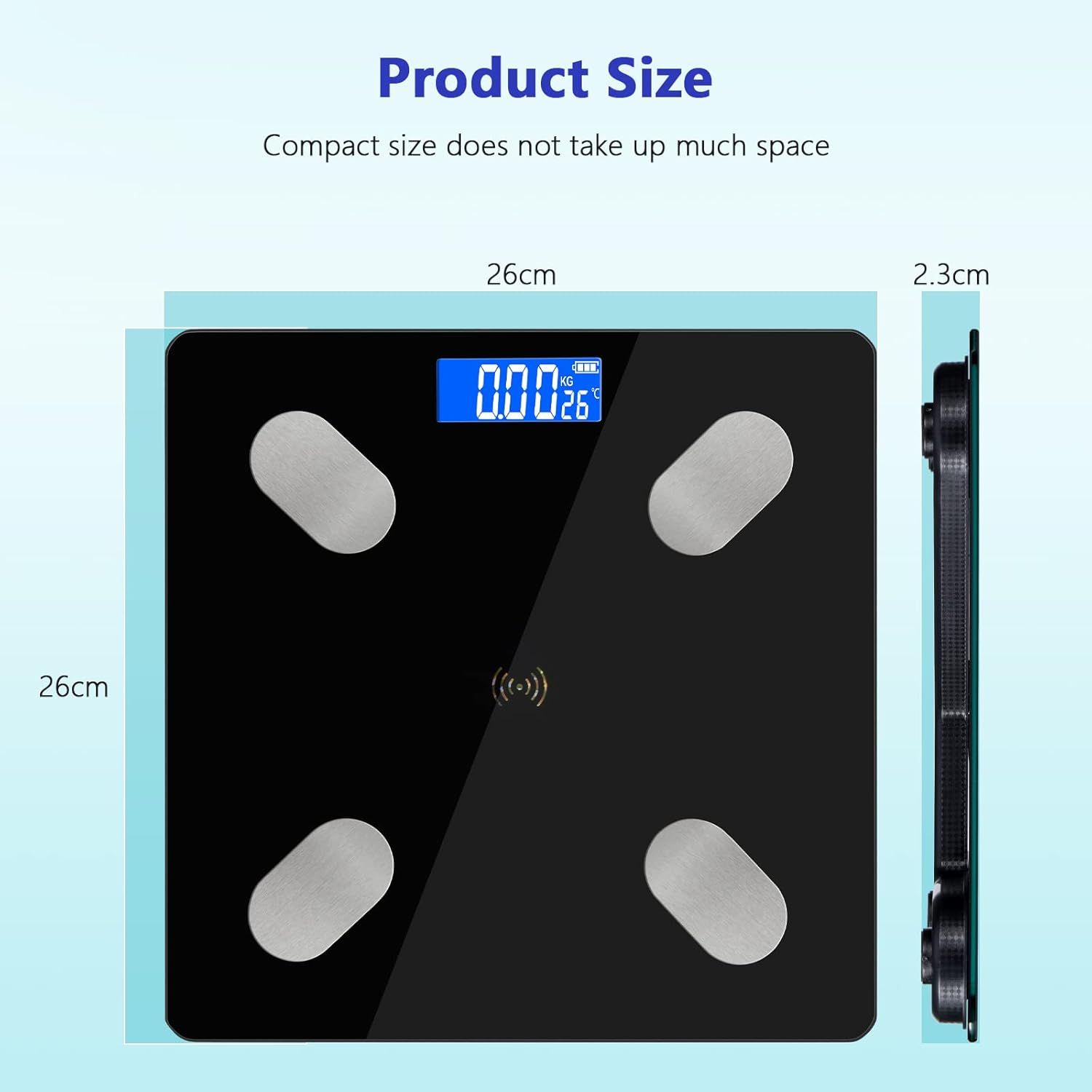 Thumbnail 6 de Diboniur Bascula de Baño Digital Precision Inteligente 180 kg