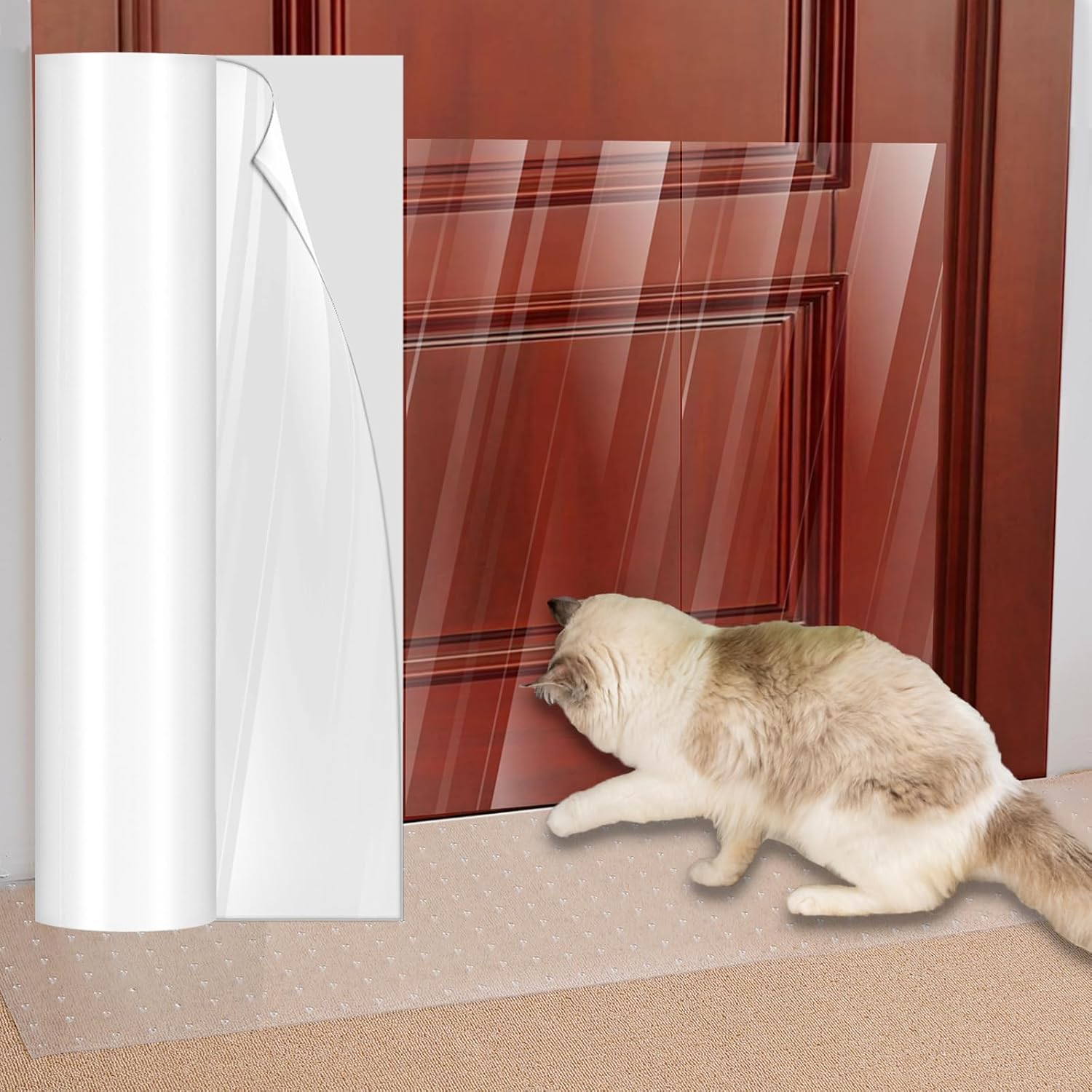 Thumbnail 6 de Uross Carpet Protector Cat scratch mat 3pcs 🐾