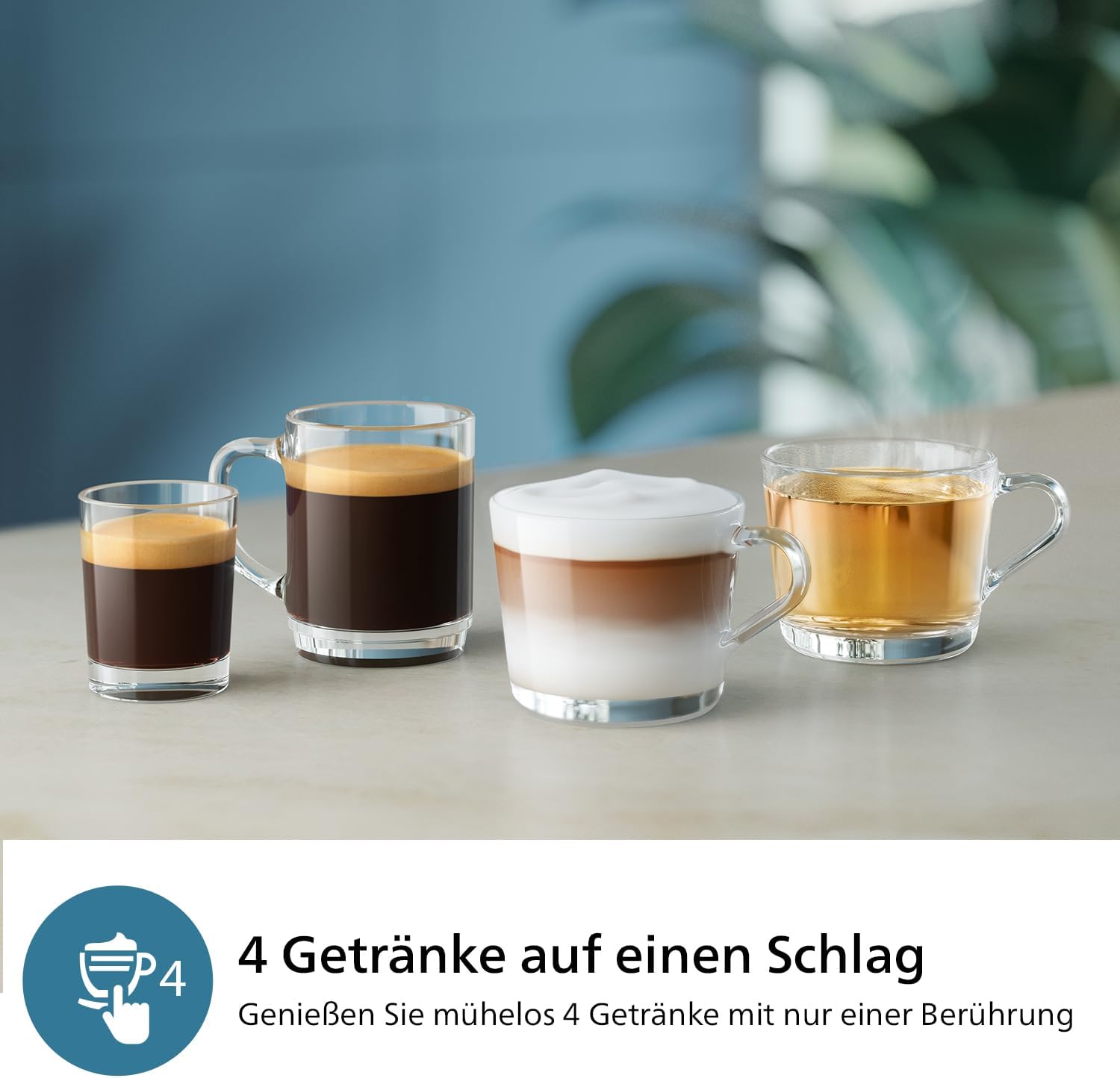 Detalle de Philips 2300 Serie Vollautomatische Espressomaschine EP2333/40 – LatteGo, SilentBrew, Keramikmahlwerk