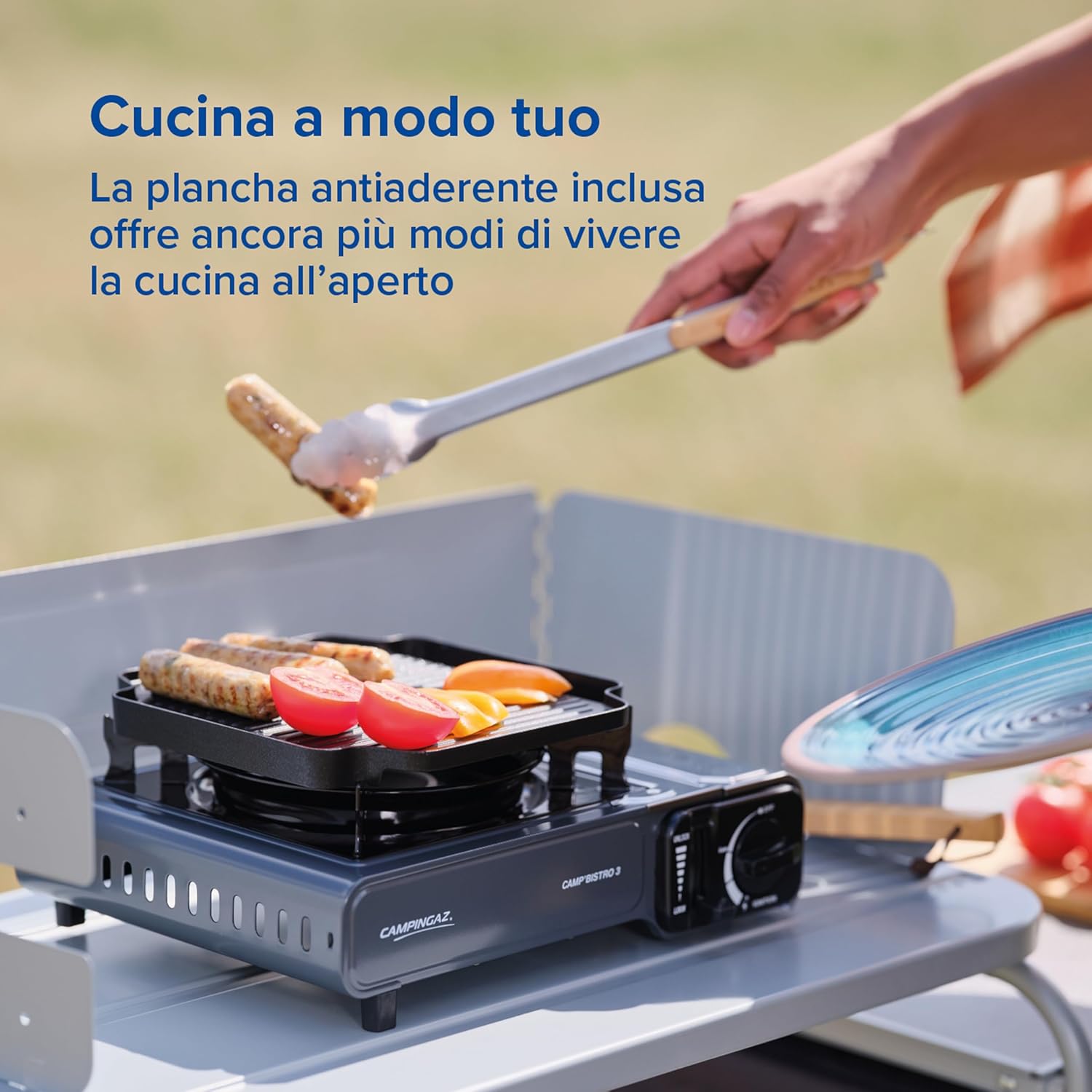 Thumbnail 1 de Campingaz Camp Bistro 3 fornello: fornello a gas compatto e potente per campeggio