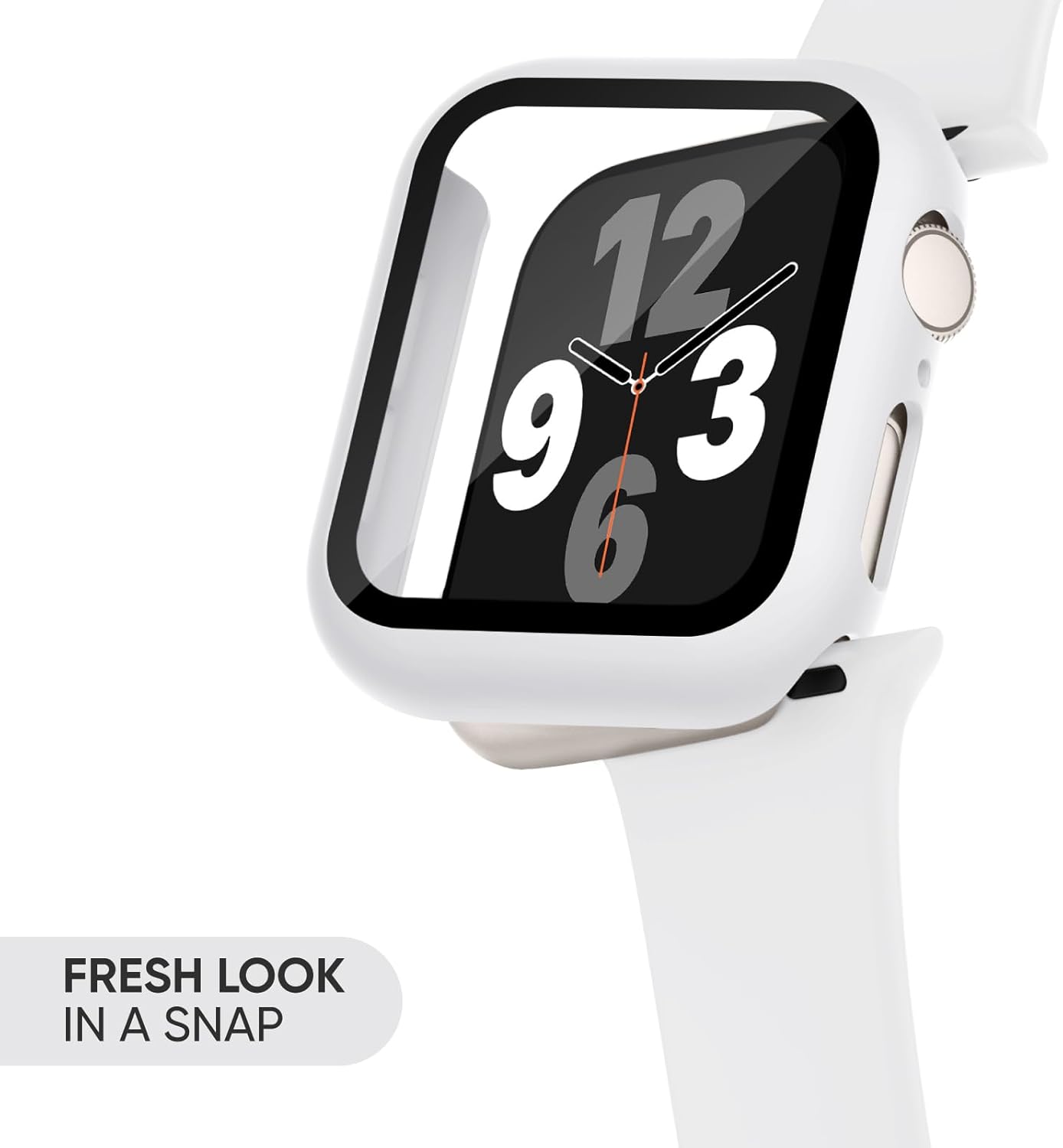 Thumbnail 5 de Joehwerr 3-in-1 40mm Apple Watch Strap, Case and 9H Glass Screen Protector – White