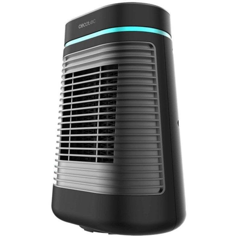 Detalle de Cecotec ReadyWarm 1550 Max Ceramic Rotate Black: calefactor cerámico 1500W para estancias de hasta 15 m²