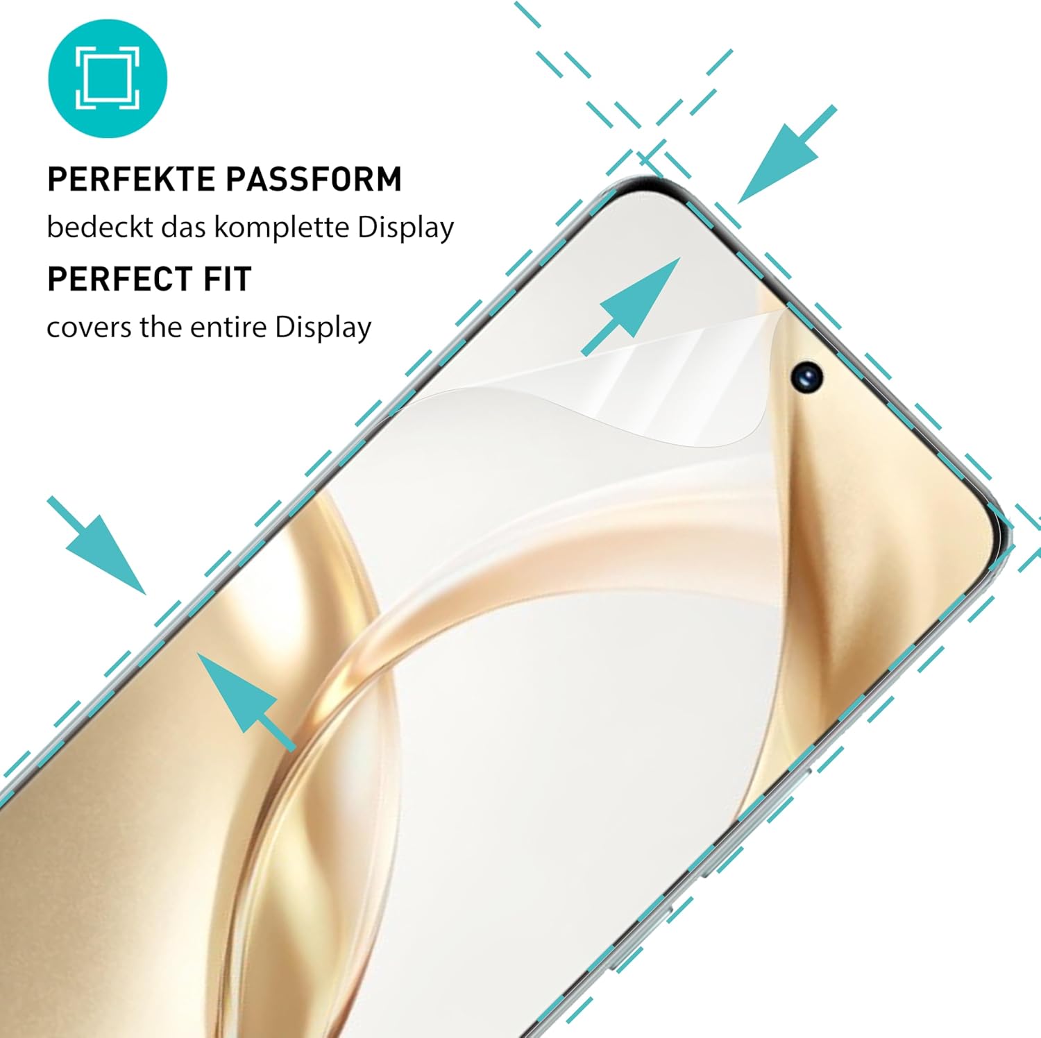 Detalle 2 de SmarTect Honor 200 5G TPU Screen Protector, Clear Film and Camera Protectors