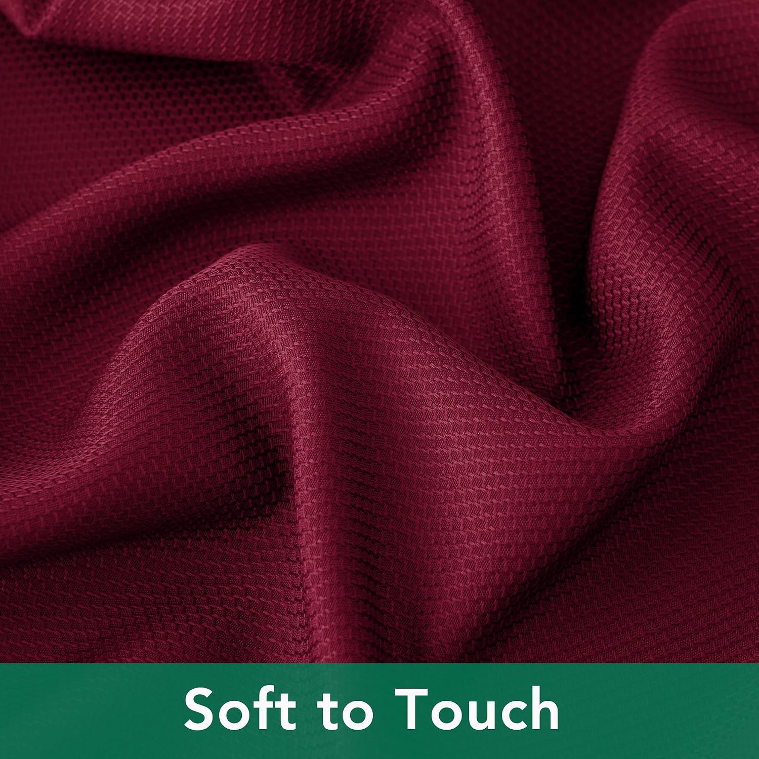 Detalle 2 de Biscaynebay 60x60 Burgundy Water Resistant Tablecloth