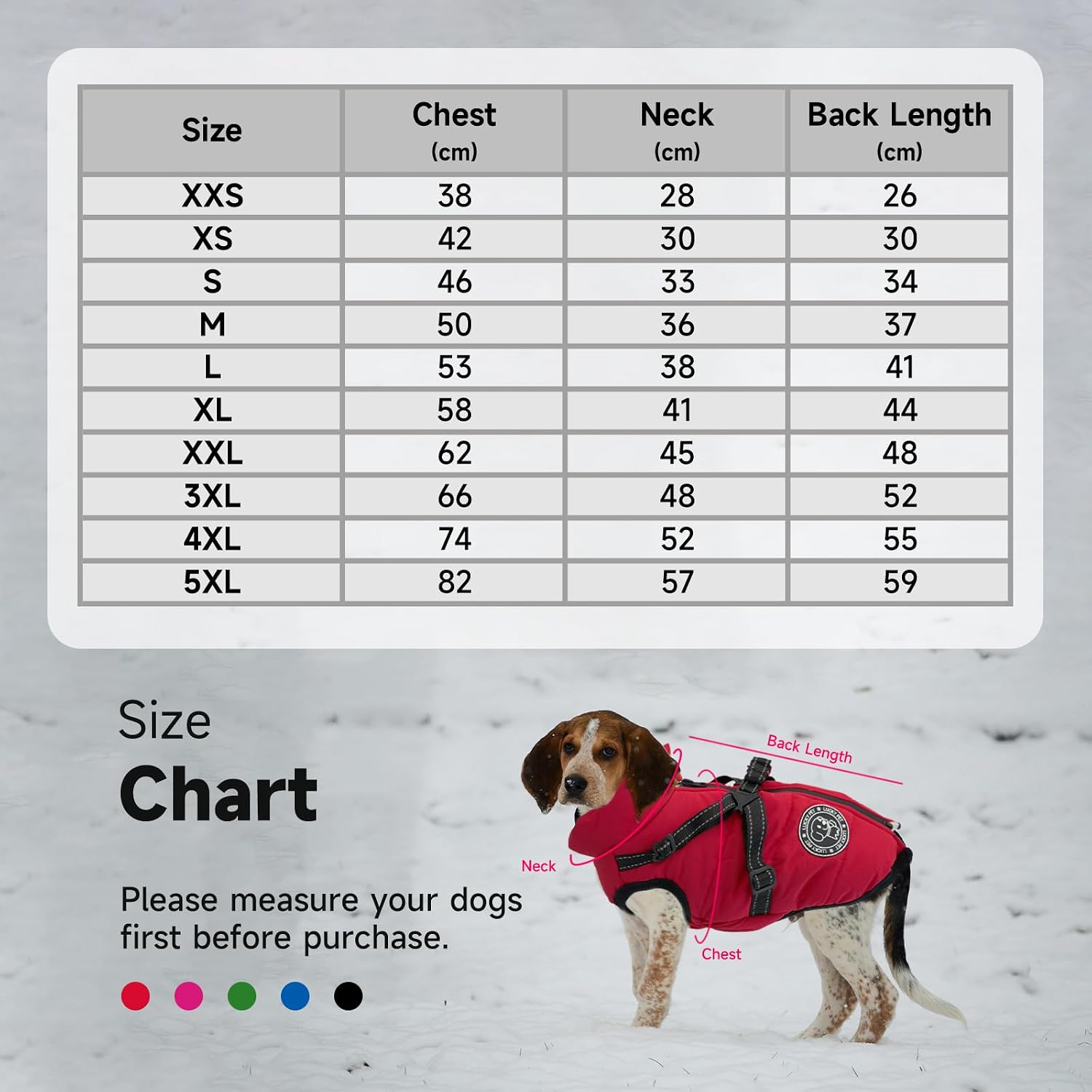 Detalle de Waterproof Dog Coat with Harness Built in 3 Sizes