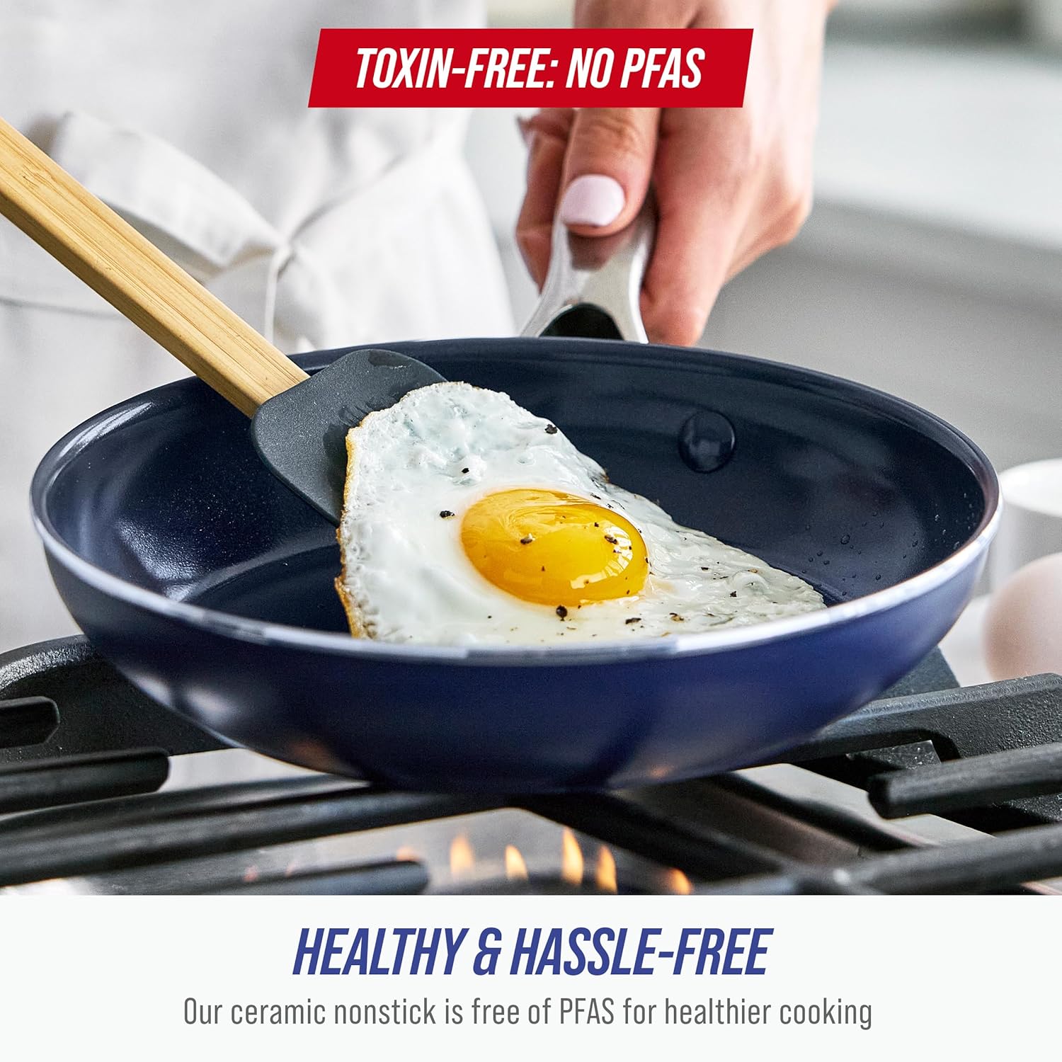 Thumbnail 2 de Blue Diamond 14-Piece Nonstick Cookware Set