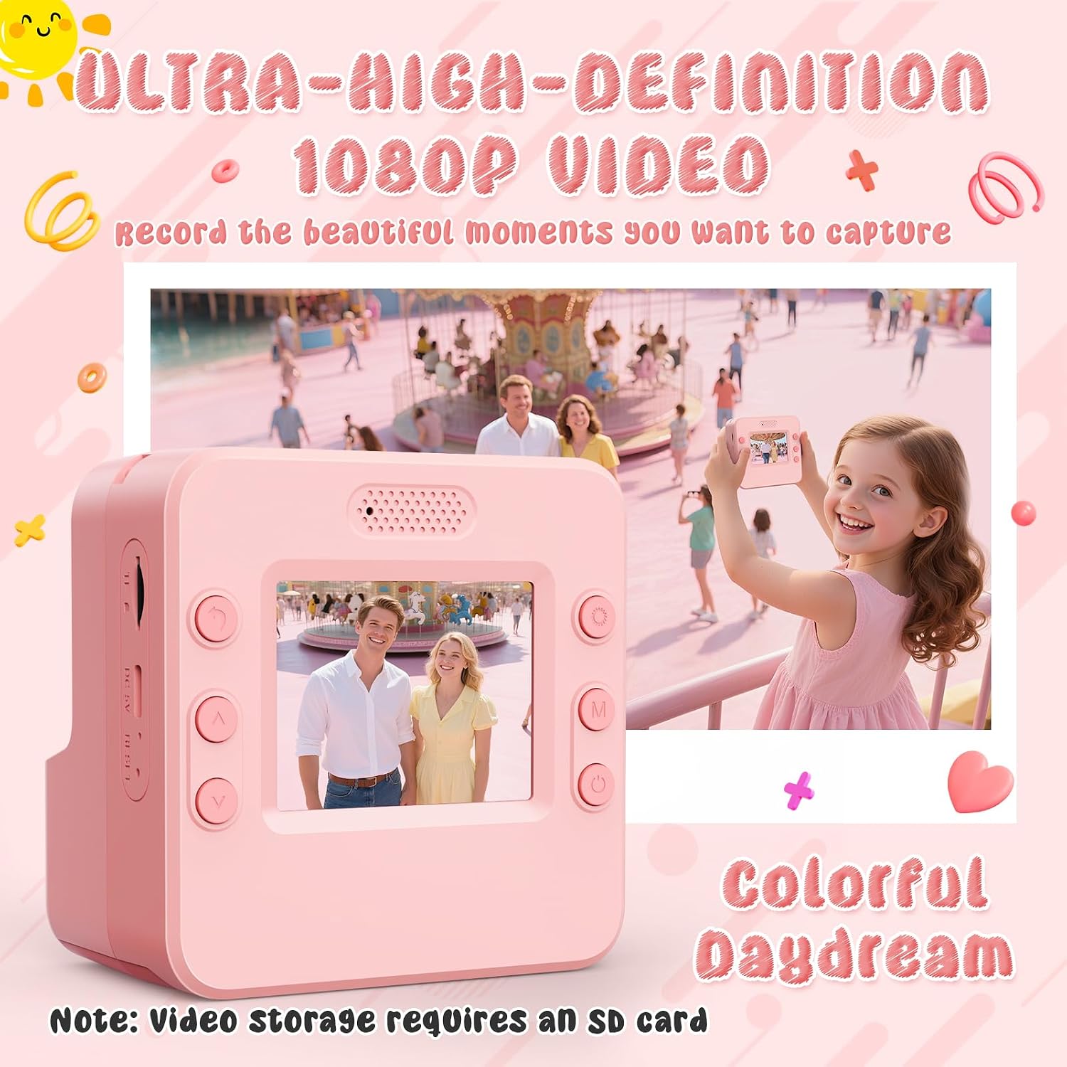 Detalle de Yidoroye Kids Instant Print Camera 32GB
