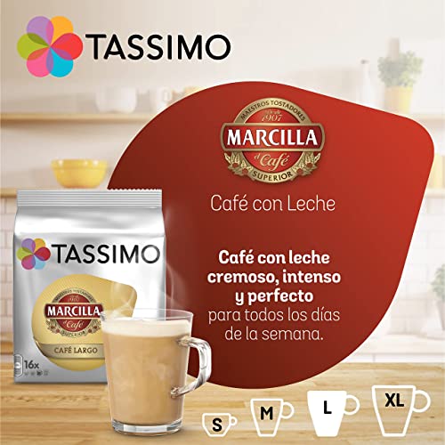 Thumbnail 3 de Marcilla Cápsulas de Café con Leche para Tassimo – 80 Cápsulas Compatibles