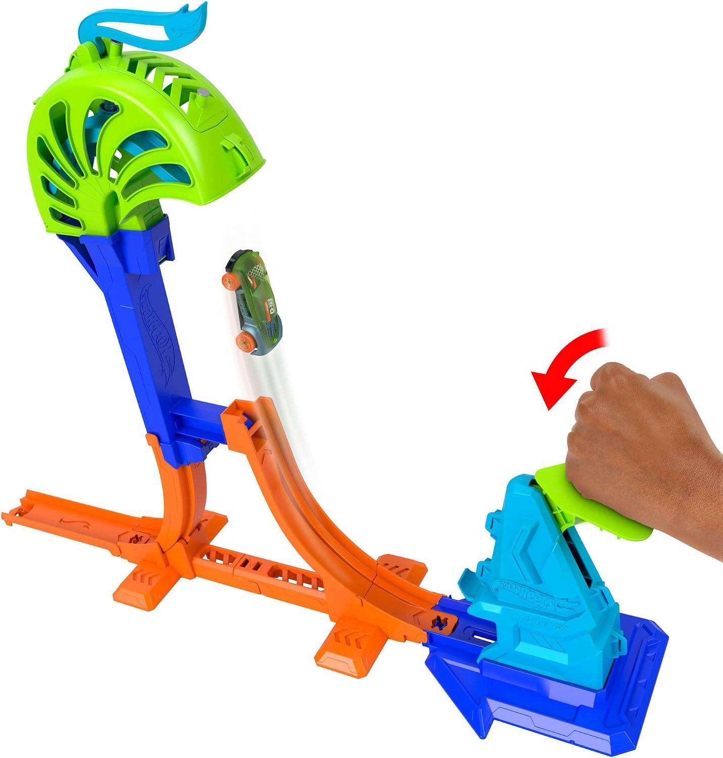 Detalle 2 de Hot Wheels Stunt Tracks Campione del Power Launch 45 cm