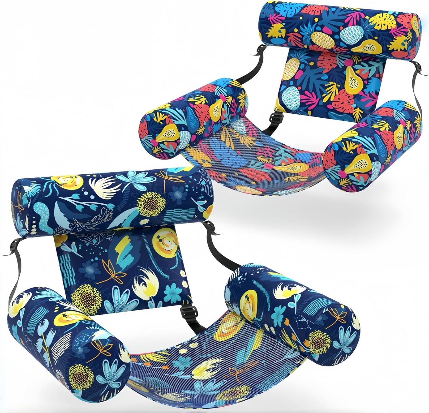 Thumbnail 6 de Sunikko X Pool Floats Adult 2 Packs: Heavy-Duty Hammock-Style Pool Loungers