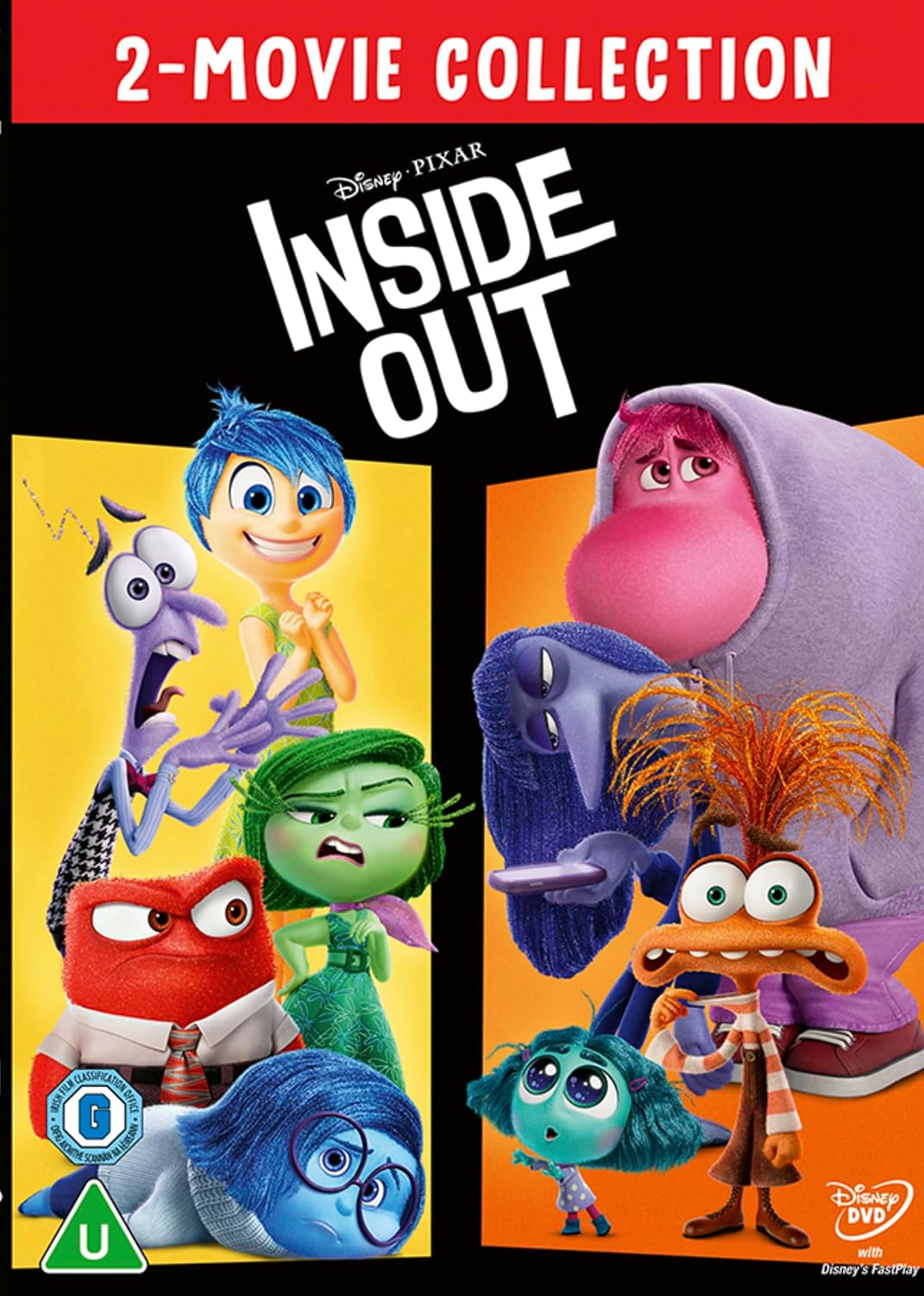 Detalle de Inside Out Double Pack by Walt Disney (Pixar) – DVD, Blu-ray and UHD collection