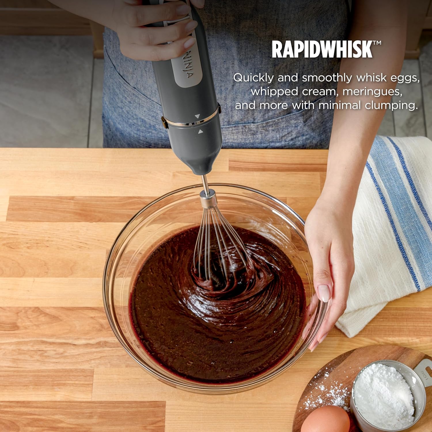 Thumbnail 4 de Ninja immersion blender and whisk, 4 speeds