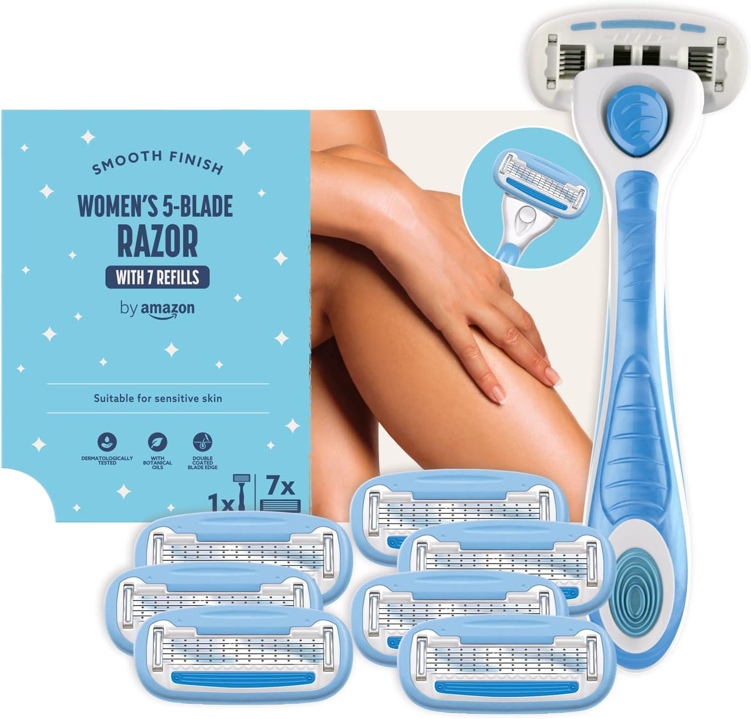 Thumbnail 6 de by Amazon Women's Razor Refills 10 🪒